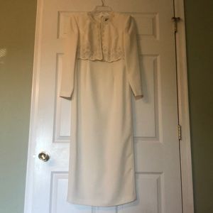 R&M Richards formal ankle length dress. One piece